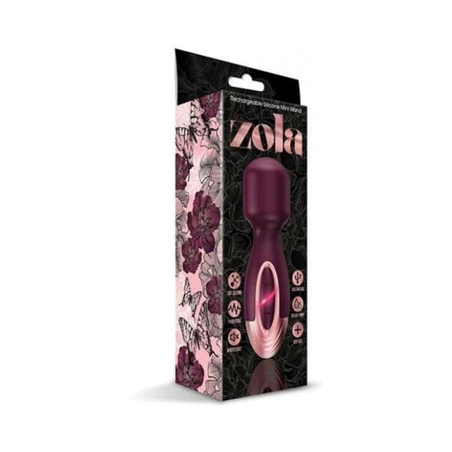 Zola Rechargeable Silicone Mini Wand - Image 1