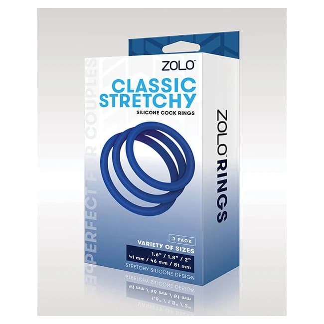 Zolo Classic Stretchy Silicone Cock Ring - Image 1