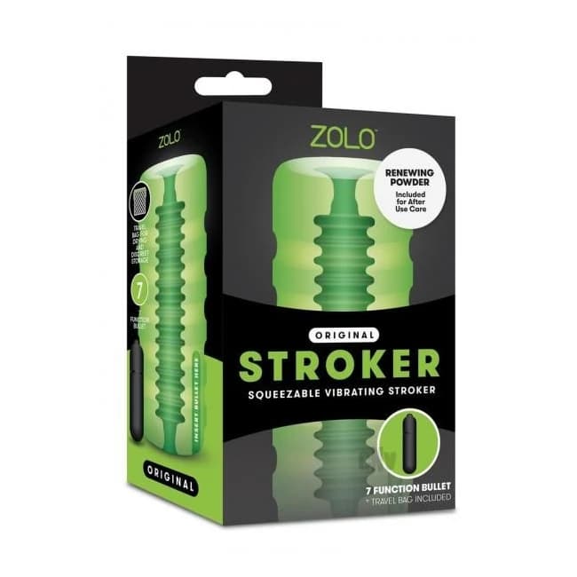 Zolo Original Squeezable Vibrating Stroker - Image 2