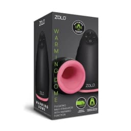 Zolo Pulsating Warming Dome Male Stimulator, image 2