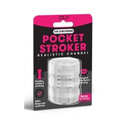 Zolo the Girlfriend Pocket Stroker White, image 2