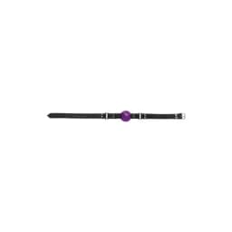 1 1/2 in Purple Ball Gag W/ Buckle - Image 1