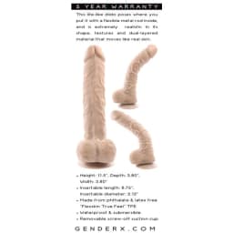 10 in Poseable Flexskin True Feel Light, image 3