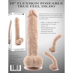 10 in Poseable Flexskin True Feel Light, image 4