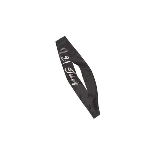 21 Today Sash Black - Image 1