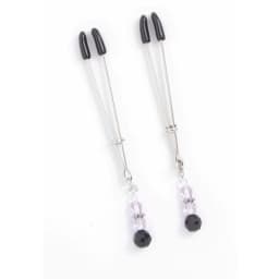 Adj Clamp w/ Purple Beads, image 1