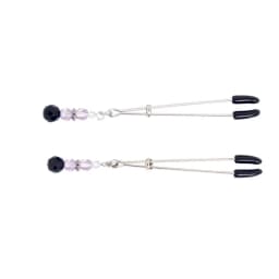 Adj Clamp w/ Purple Beads, image 4