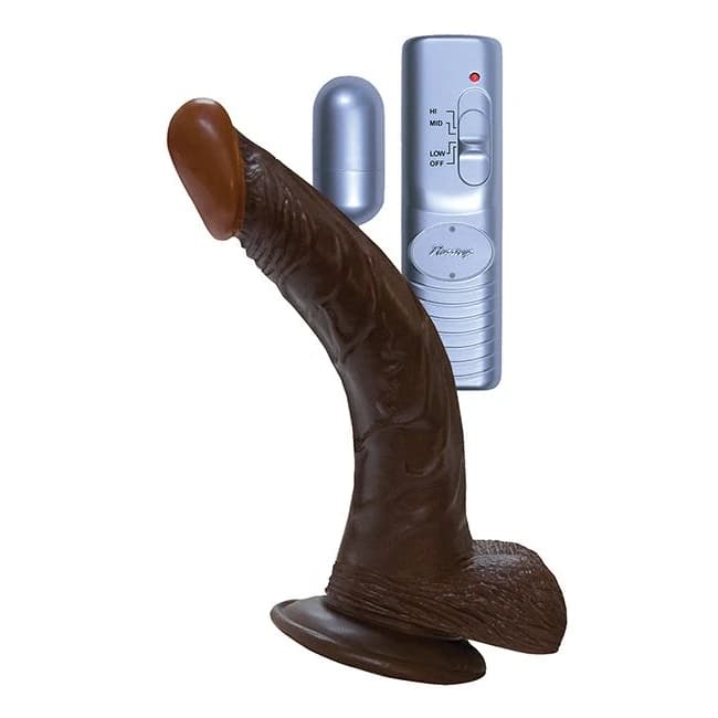 AFRO AMERICAN WHOPPER 8IN VIB. BROWN  - Image 1