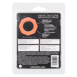 Alpha Liquid Silicone Sexagon Ring, image 3