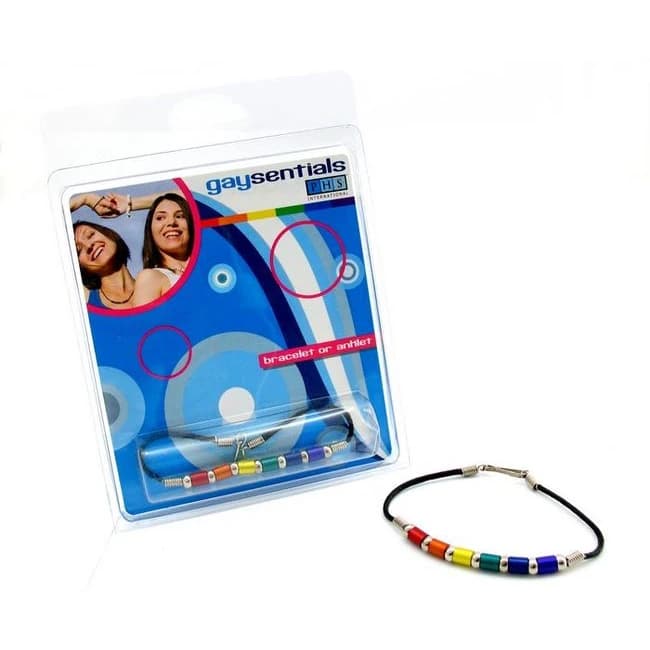 Alum. Tube Beads Bracelet - Image 1