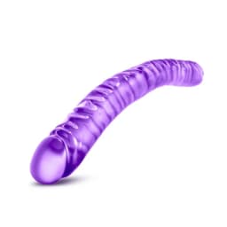 B Yours 18 Double Dildo Purple ", image 3
