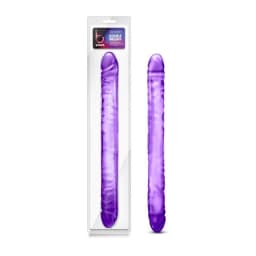 B Yours 18 Double Dildo Purple ", image 4