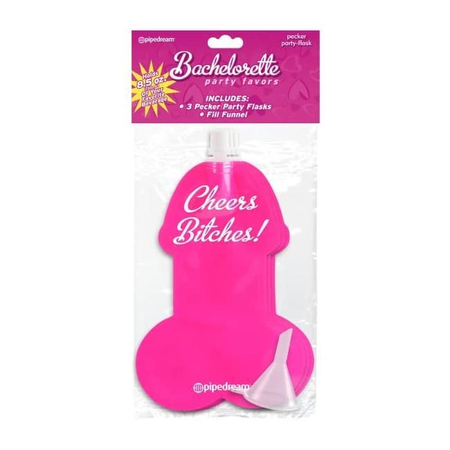 Bachelorette Party Favors Pecker Party Flask - Image 1