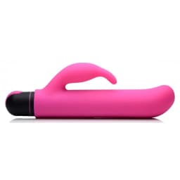 Bang! XL Bullet & Rabbit Silicone Sleeve Pink, image 6