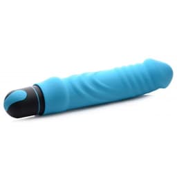 Bang! XL Bullet & Ribbed Silicone Sleeve Blue, image 6