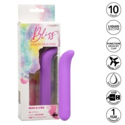 Bliss Liquid Silicone Mini G Vibe, image 4