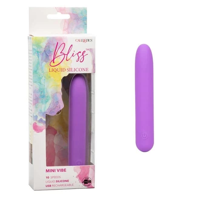 Bliss Liquid Silicone Mini Vibe - Image 1