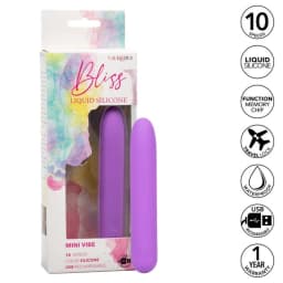 Bliss Liquid Silicone Mini Vibe - Image 4