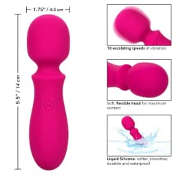 Bliss Liquid Silicone Mini Wand, image 5