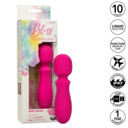 Bliss Liquid Silicone Mini Wand, image 6