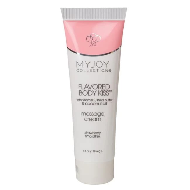 Body Kiss 4oz Strawberry - Image 1