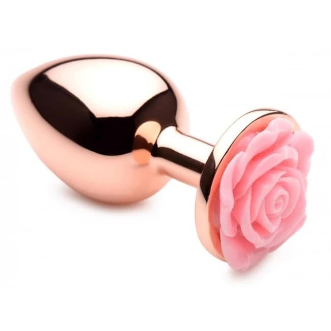 Booty Sparks Pink Rose Gold Large Anal Plug - Image 1