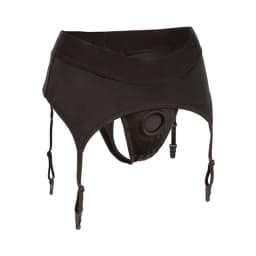 Boundless Thong W/ Garter L/xl Harness Black - Image 3