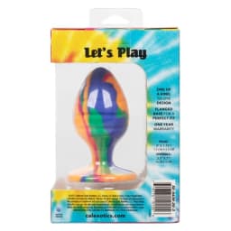 Cheeky Large Swirl Tie Dye Plug, image 5
