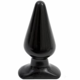 Classic Butt Plug-Black Large Cd, image 2