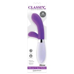 Classix Silicone G-Spot Rabbit Purple, image 1