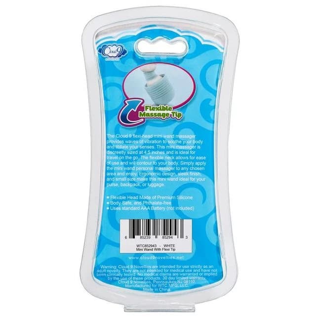 Cloud 9 Mini Wand Massager White - Image 1