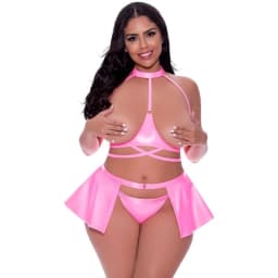 Club Candy Bra Skirt & Thong, image 3