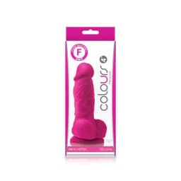 Colours Pleasures 4in Dildo Pink, image 2