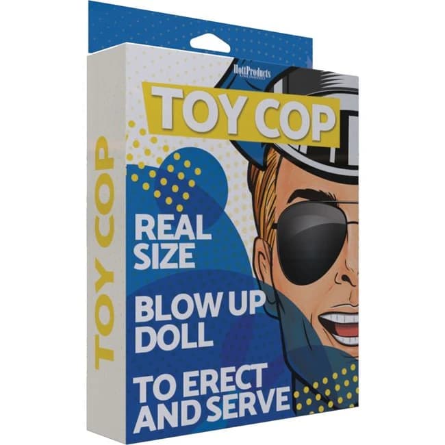 Cop Inflatable Party Doll - Image 1