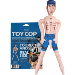 Cop Inflatable Party Doll - Image 2