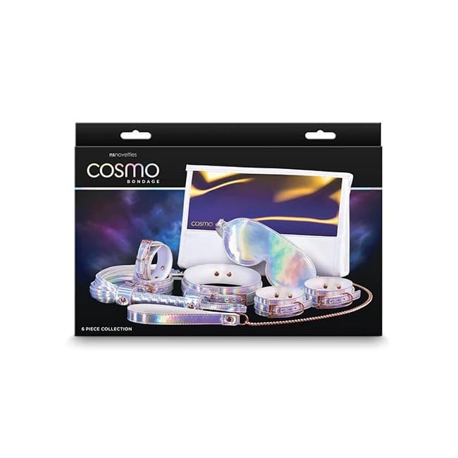 Cosmo Bondage 6pc Kit Rainbow - Image 1