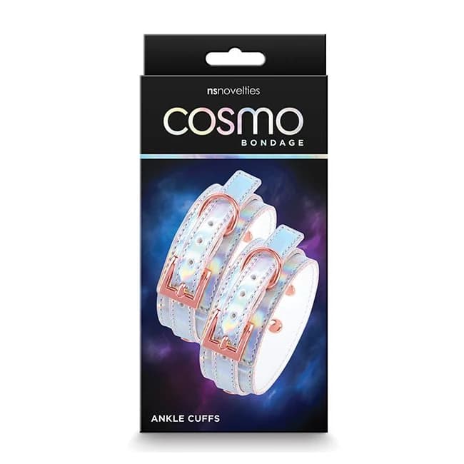 Cosmo Bondage Ankle Cuffs Rainbow - Image 1