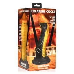 Creature Cocks Golden Mamba Silicone Dildo - Image 9