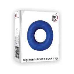 Adam & Eve Big Man Silicon Cock Ring, image 5