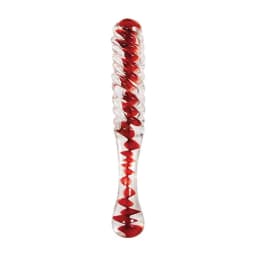 Adam & Eve Eve's Sweethea Swirl Glass Dildo, image 2
