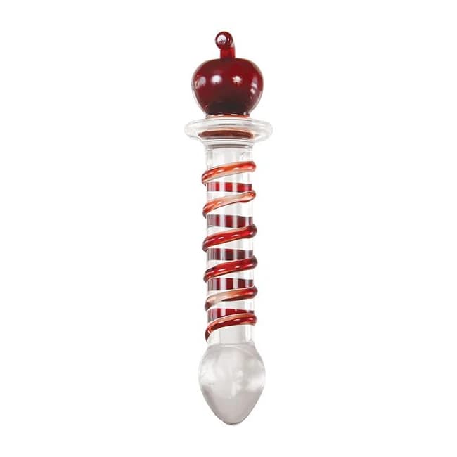 (d) Adam & Eve Eve's Twisted Crystal Dildo - Image 4