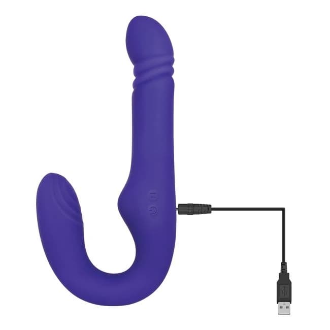 (d) Adam & Eve Eves Ultimate Thrusting Strap-on - Image 1