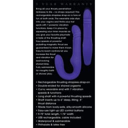 Adam & Eve Eves Ultimate Thrusting Strap-on, image 8