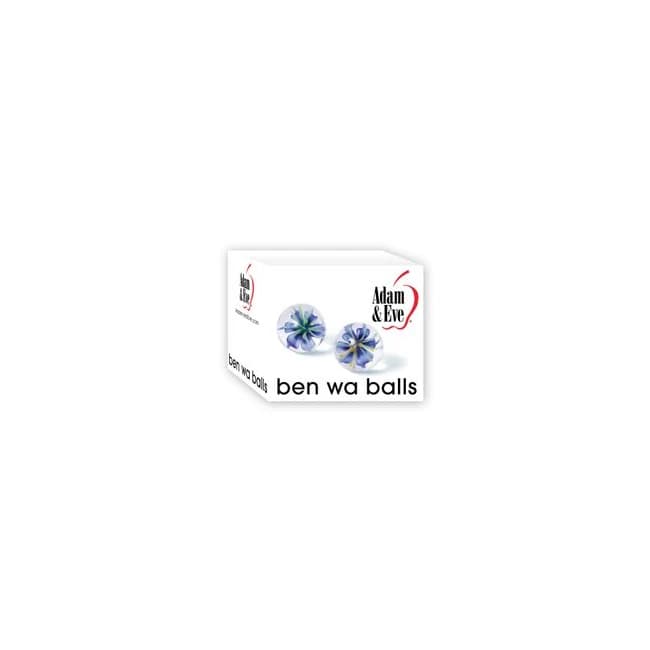 (d) Adam & Eve Glass Ben Wa Ba - Image 1