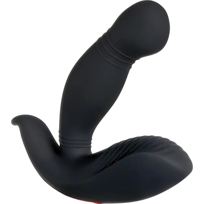 (d) Adam & Eve Rechargeable P Massager W/ Remote - Image 1