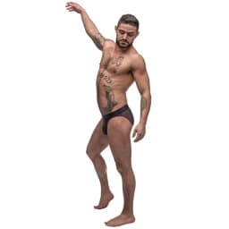 Airotic Mesh Butt Out Biki Large Black, image 3