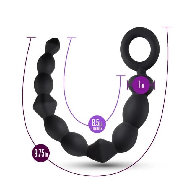 (d) Anal Adventures Beginner a Beads Black - Image 3