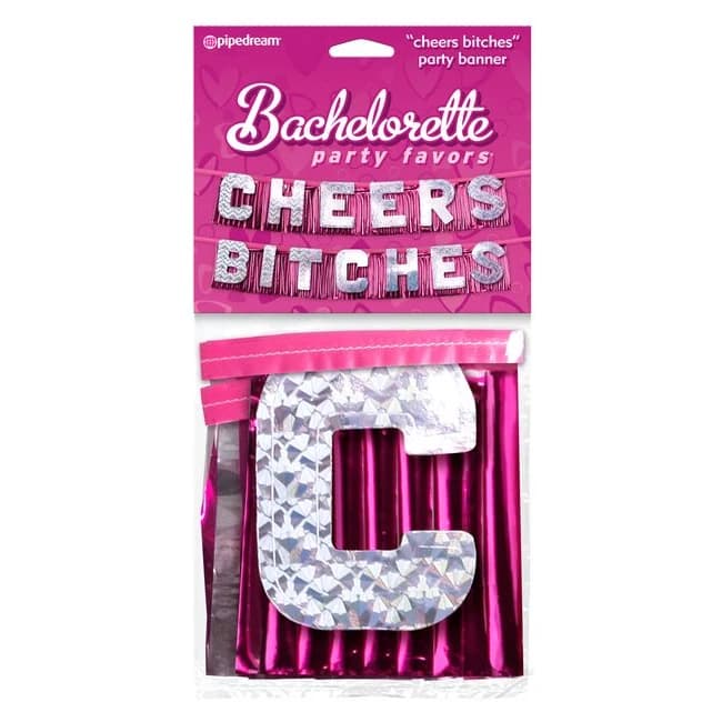 (d) Bachelorette Cheers Bitche Party Banner - Image 1