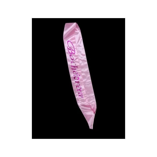 (d) Bachelorette Sash Flashin Pink - Image 1
