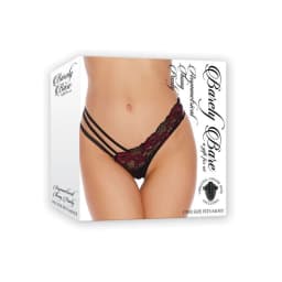Barely Bare Asymmetrical T Panty, image 3